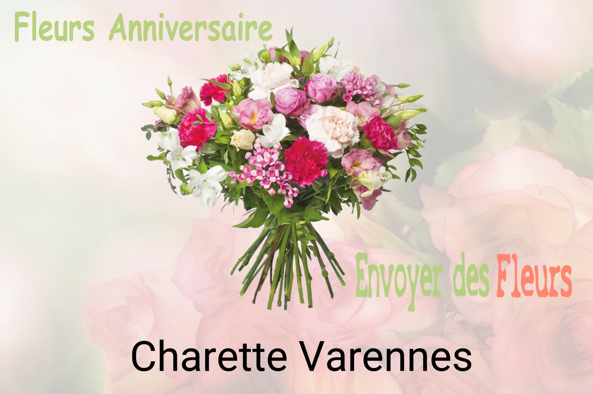 Bouquet de fleurs d’anniversaire livré à Charette-Varennes