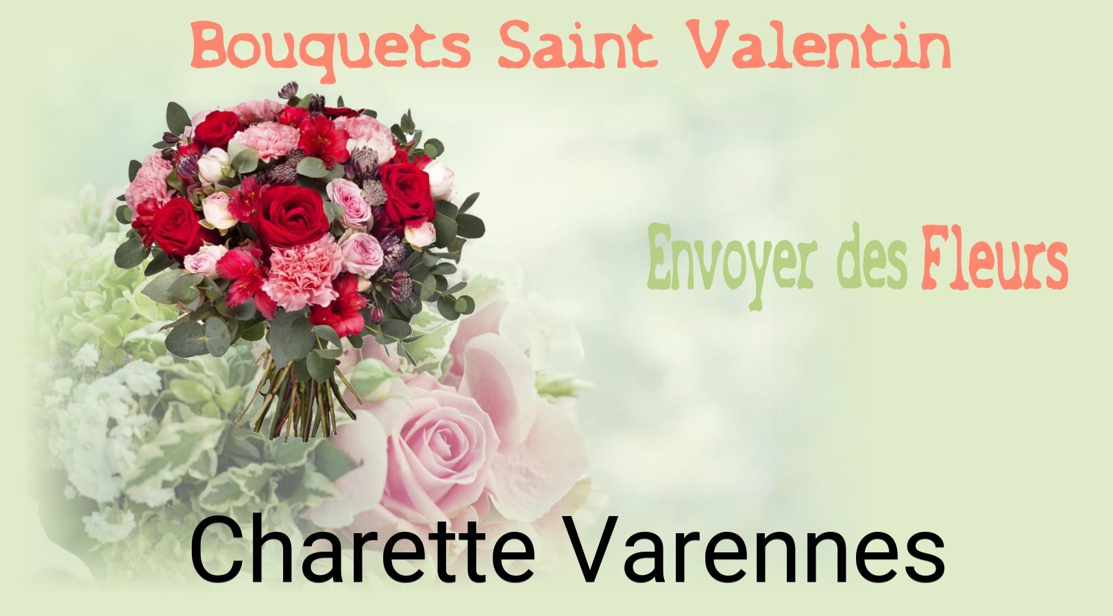 Roses de Saint-Valentin livrées à Charette-Varennes
